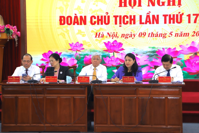 UBTƯ MTTQ Việt Nam tổ chức hội nghị Đoàn Chủ tịch lần thứ 17 khoá IX - Ảnh 1.