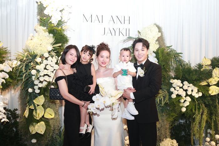 JayKii - Mai Anh cùng con trai lộ diện ở tiệc cưới, dàn sao Việt đổ bộ chúc mừng  - Ảnh 6.