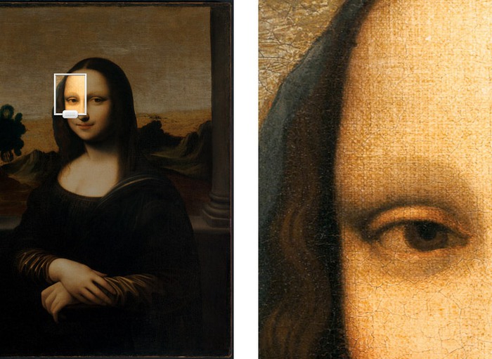 Phóng to 400 lần bức họa Mona Lisa nổi tiếng, các chuyên gia phát hiện 3 bí mật ẩn giấu không ai hay biết - Ảnh 3.