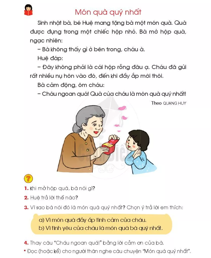 Bài tập đọc tiếng Việt lớp 1 được cho là &quot;dạy hư trẻ em&quot; gây tranh cãi - Ảnh 1.