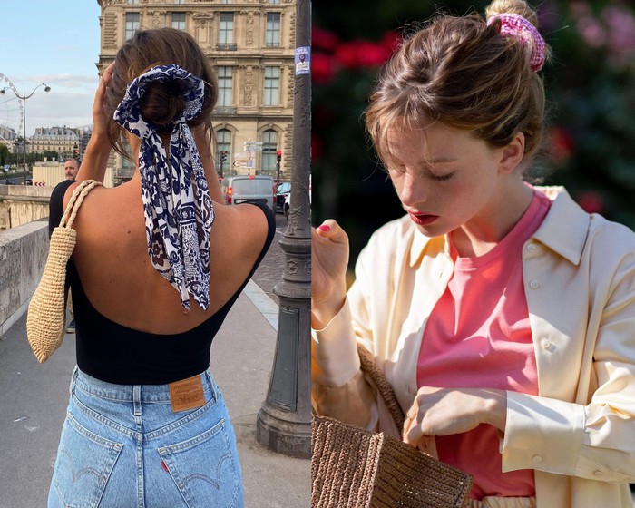 5 cách buộc tóc mùa hè của phụ nữ Pháp - Ảnh 1.