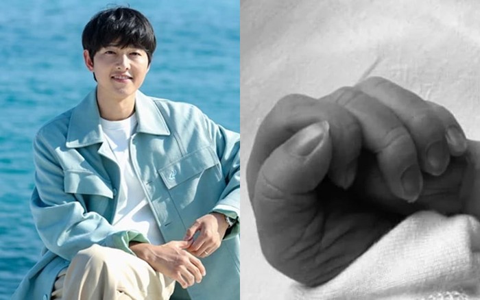 Song Joong Ki gửi tâm thư sau khi vợ sinh con: Ước mơ lớn nhất cuộc đời là xây dựng gia đình hạnh phúc - Ảnh 1.