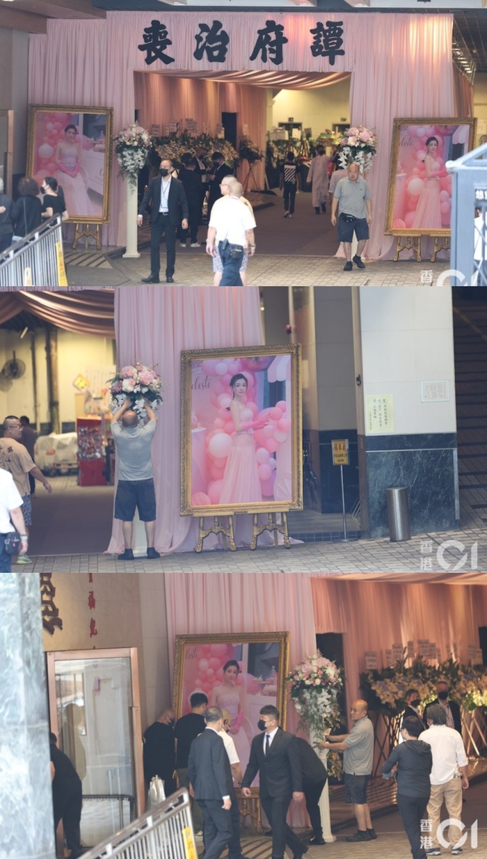 Tang lễ người mẫu Thái Thiên Phượng: Trang trí bằng màu hồng, gia đình có chia sẻ bất ngờ - Ảnh 1.
