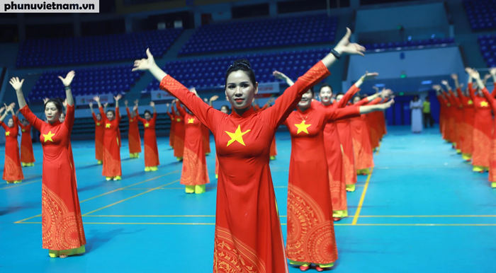 Hội thi dân vũ và thể dục thể thao - lan tỏa vẻ đẹp, năng lực của phụ nữ Việt Nam - Ảnh 2.