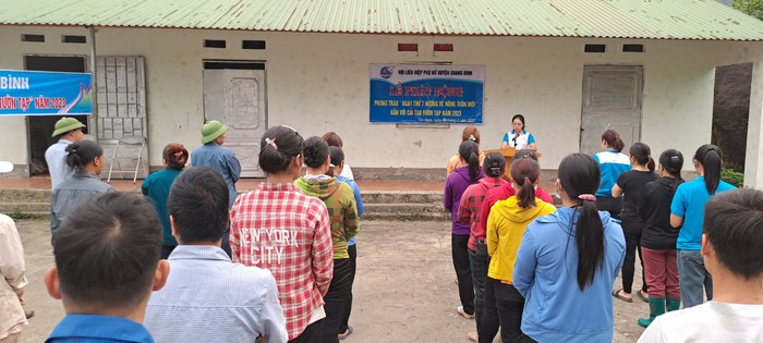 Cách làm sáng tạo, hiệu quả của phụ nữ Quang Bình trong xây dựng Nông thôn mới - Ảnh 1.