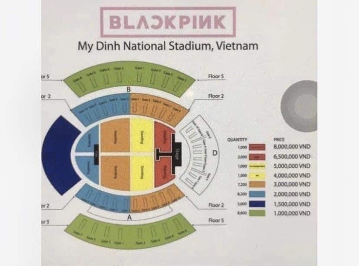 Lộ giá vé concert BLACKPINK tại Việt Nam?  - Ảnh 1.