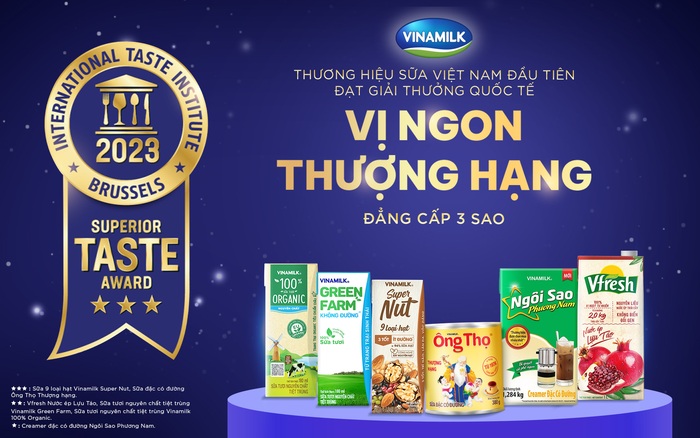 VINAMILK - Thương hiệu sữa Việt Nam đầu tiên có sản phẩm đạt 3 sao từ giải thưởng Superior Taste Award (Vị ngon thượng hạng) - Ảnh 5.
