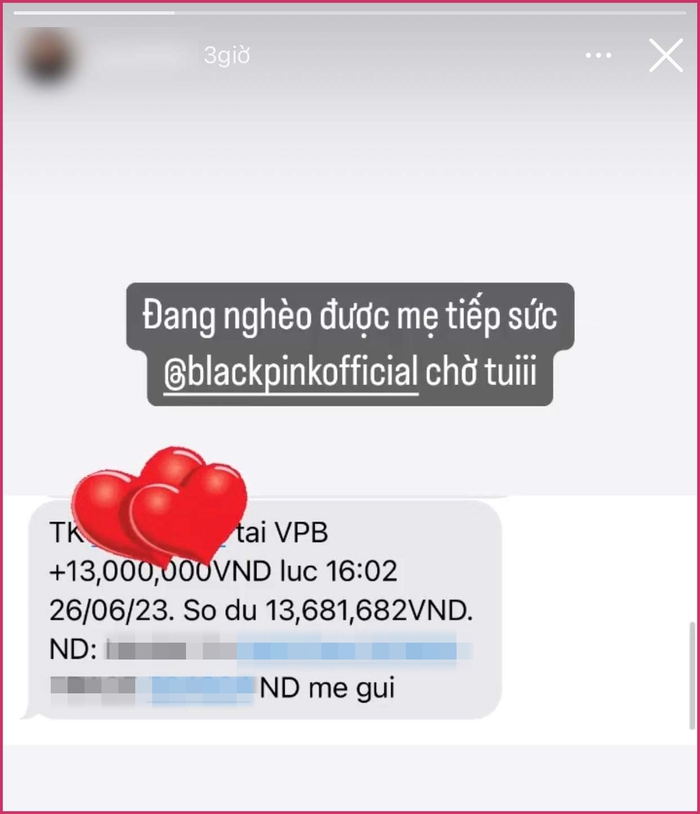 Người mẹ 8x chuyển thẳng 13 triệu để con được xem BLACKPINK tại Hà Nội và lời dặn dò đằng sau - Ảnh 2.