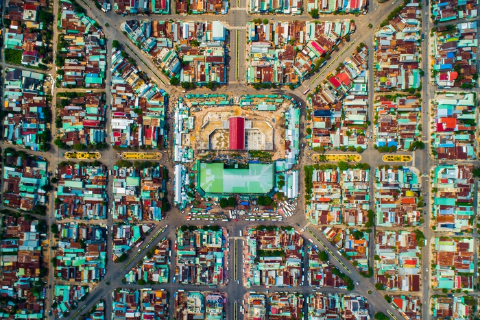 Thị xã quy hoạch kiểu ô bàn cờ, đẹp như Barcelona ở Việt Nam - Ảnh 3.