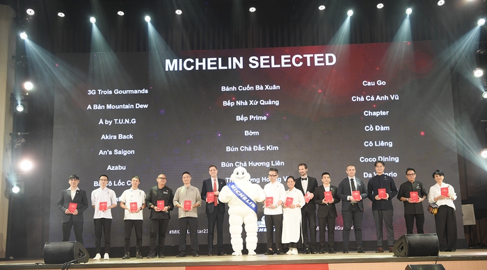 Michelin công bố 4 nhà hàng gắn sao và danh sách các nhà hàng được lựa chọn vào &quot;Michelin Guide&quot; tại Việt Nam