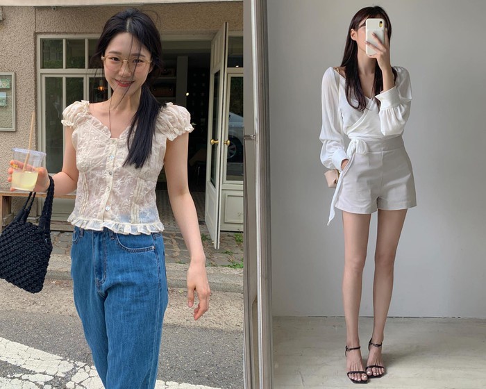 4 kiểu áo blouse cứ mặc là dáng thon - Ảnh 4.