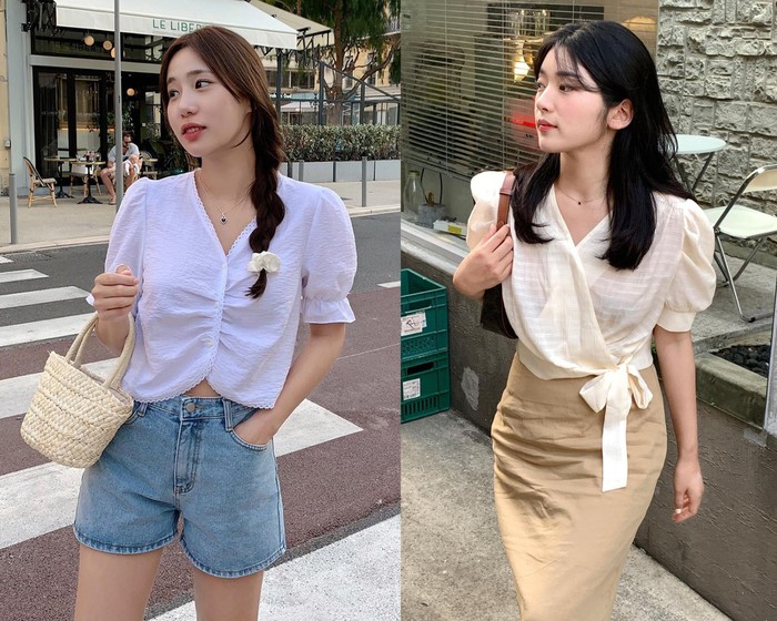 4 kiểu áo blouse cứ mặc là dáng thon - Ảnh 3.