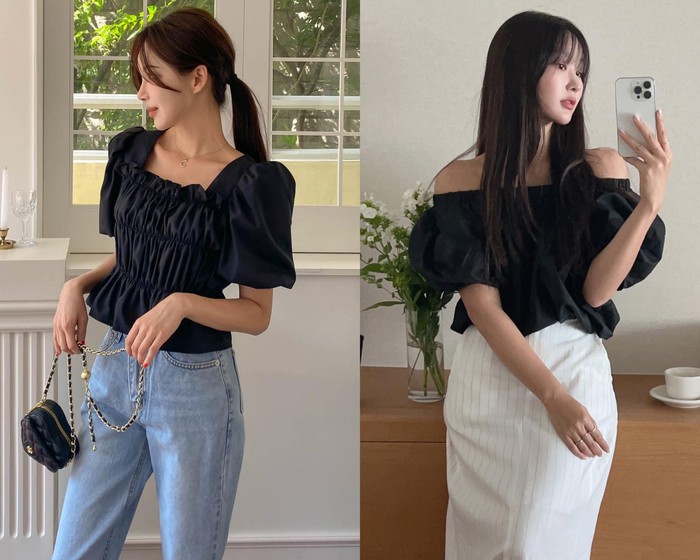 4 kiểu áo blouse cứ mặc là dáng thon - Ảnh 5.