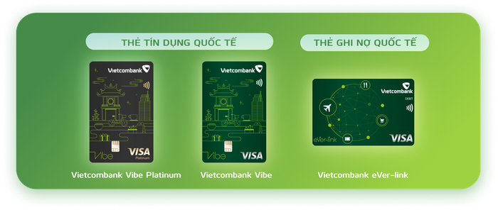Ra mắt Bộ ba sản phẩm thẻ Vietcombank thương hiệu Visa hoàn toàn mới -  &quot;Cộng bất tận - Hưởng vô vàn&quot; - Ảnh 1.