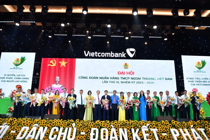 Đại hội Công đoàn Vietcombank lần thứ VI, nhiệm kỳ 2023 - 2028 thành công tốt đẹp - Ảnh 4.
