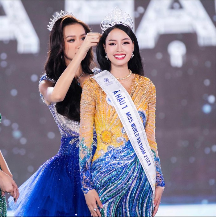 Chị gái Á hậu 1 Hoa hậu Thế giới Việt Nam 2023 - Ảnh 1.