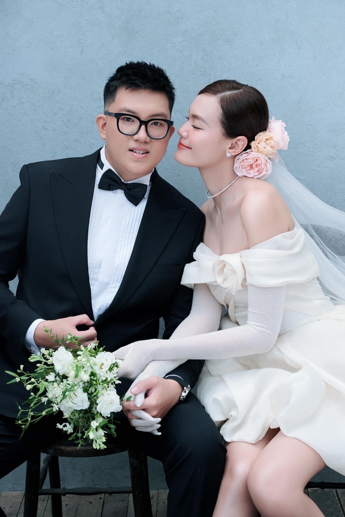 Người mẫu Vbiz hé lộ ảnh cưới, lần đầu công khai dung mạo chồng sắp cưới - Ảnh 2.