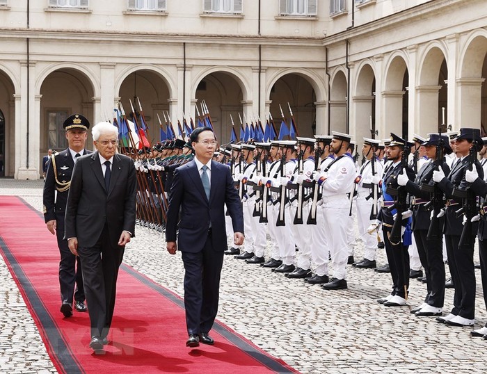 Chủ tịch nước Võ Văn Thưởng và Phu nhân thăm cấp Nhà nước tới Cộng hòa Italy - Ảnh 2.