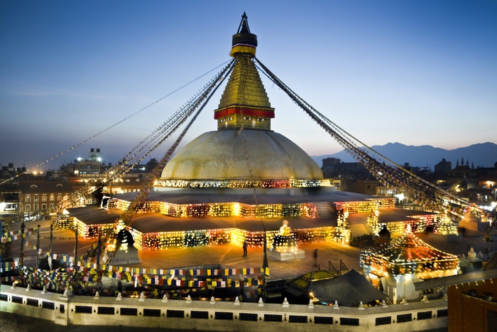Bảo tháp Boudhanath: Biểu tượng của tâm linh, văn hóa và di sản ở Nepal - Ảnh 1.