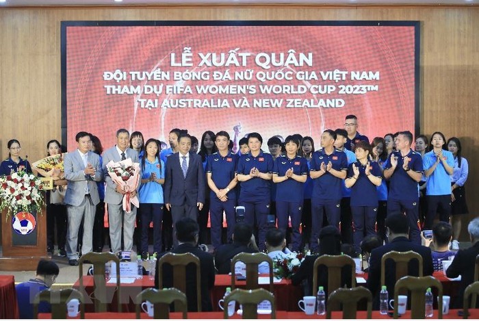 Đội tuyển bóng đá nữ Việt Nam xuất quân dự World Cup 2023 - Ảnh 5.