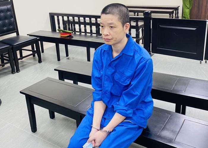 Bị cáo Nguyễn Việt Tùng tại phiên tòa