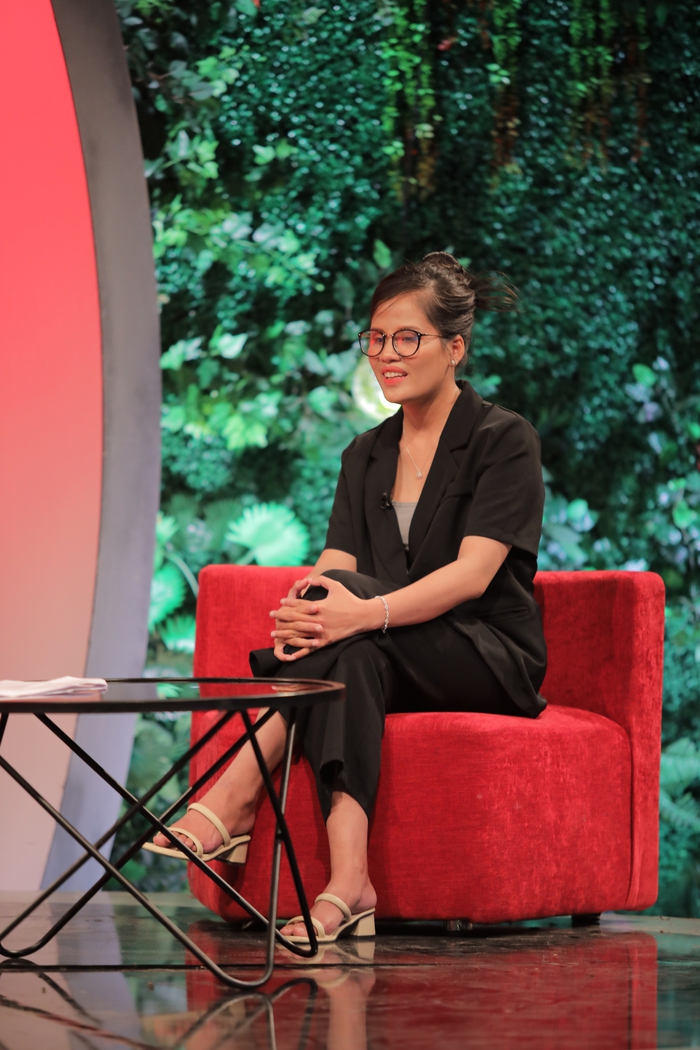 Chị Nguyễn Thị Hảo làm khách mời của Đài Truyền hình Việt Nam