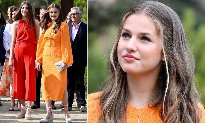 Từng được mệnh danh “công chúa đẹp nhất châu Âu” ở tuổi teen, Nữ vương tương lai Tây Ban Nha xuất hiện với ngoại hình khác biệt - Ảnh 7.