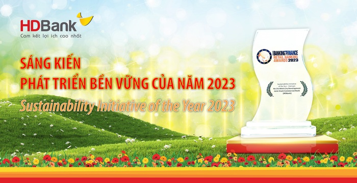 HDBank - ngân hàng duy nhất tại Việt Nam vừa được vinh danh về phát triển bền vững - Ảnh 1.