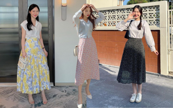 30 mẫu váy công sở dáng dài cho chị em lung linh chốn công sở