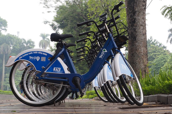 Những chiếc xe đạp công cộng đầu tiên xuất hiện tại Hà Nội - Ảnh 13.