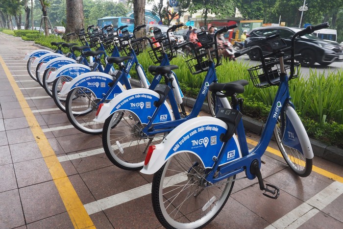 Những chiếc xe đạp công cộng đầu tiên xuất hiện tại Hà Nội - Ảnh 12.