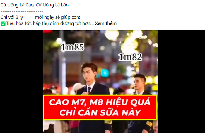 Thực hư loại sữa "cứ uống là cao, bất chấp bố mẹ thấp lùn" Thực hư loại sữa "cứ uống là cao, bất chấp bố mẹ thấp lùn"