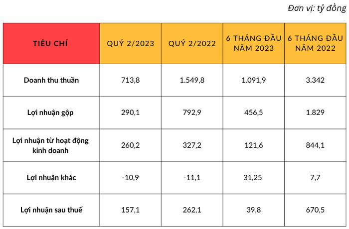 Một cổ phiếu bất động sản đạt mức cao nhất 6 tháng đầu năm, lãi bán niên vẫn giảm mạnh - Ảnh 2.