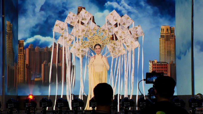 Hé lộ tạo hình Thiên Ân và dàn hậu trước giờ G đêm thi Trang phục dân tộc ở Miss Grand Vietnam  - Ảnh 5.