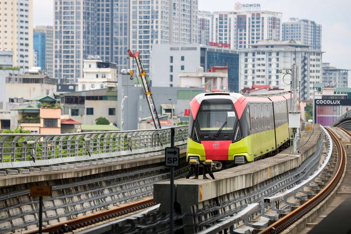 Cận cảnh nhà ga dự án đường sắt đô thị Nhổn - Ga Hà Nội đã hoàn thành 99,54% - Ảnh 2.
