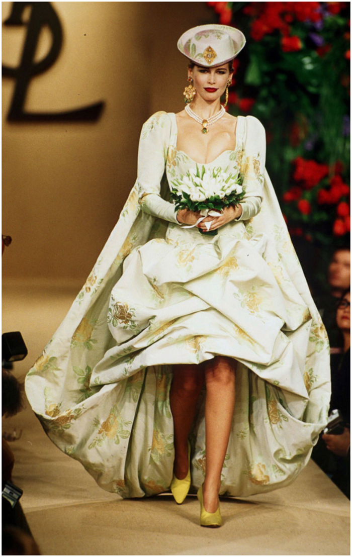 Yves Saint Laurent và những mẫu váy cưới mang tính biểu tượng - Ảnh 5.