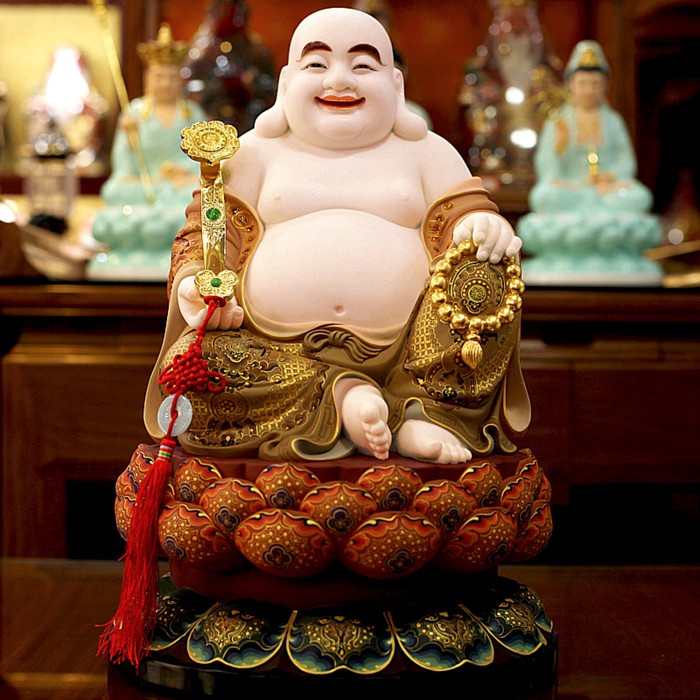Phật Di Lặc còn được gọi là &quot;ông Phật mặt cười&quot;