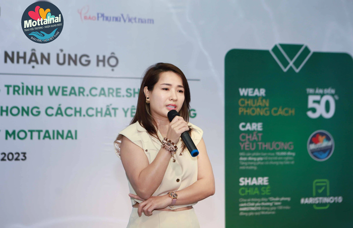 Aristino trao tặng hơn 650 triệu đồng cho Báo Phụ nữ Việt Nam gây quỹ Mottainai  - Ảnh 2.