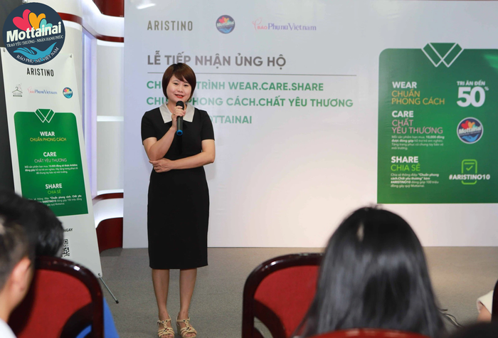 Aristino trao tặng hơn 650 triệu đồng cho Báo Phụ nữ Việt Nam gây quỹ Mottainai  - Ảnh 3.