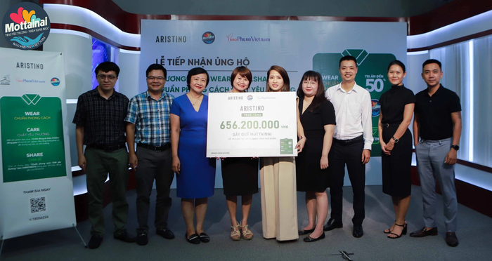 Aristino trao tặng hơn 650 triệu đồng cho Báo Phụ nữ Việt Nam gây quỹ Mottainai  - Ảnh 4.