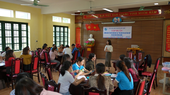 Hội LHPN Việt Nam tổ chức hoạt động tại đại bàn chỉ đạo điểm Dự án 8   - Ảnh 1.