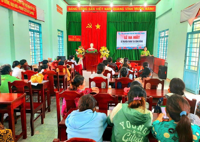 Bình Thuận: Ra mắt 20 Tổ truyền thông cộng đồng và Tập huấn kỹ năng truyền thông - Ảnh 2.