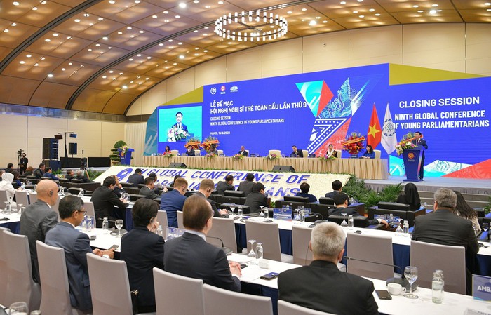 Tuyên bố Hội nghị Nghị sĩ trẻ toàn cầu lần thứ 9 - Ảnh 3.