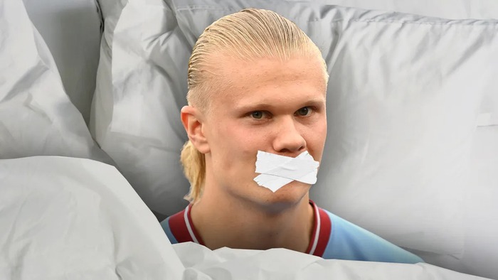 Vì sao sao bóng đá Erling Haaland dán băng dính kín miệng khi ngủ? Chuyên gia tiết lộ sự thật - Ảnh 1.