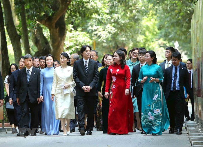 Phó Chủ tịch nước Võ Thị Ánh Xuân đón và hội đàm với Hoàng Thái tử Nhật Bản - Ảnh 5.