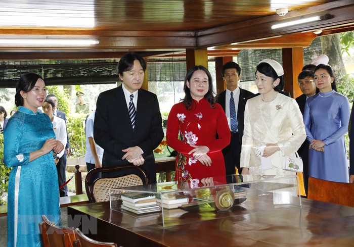 Phó Chủ tịch nước Võ Thị Ánh Xuân đón và hội đàm với Hoàng Thái tử Nhật Bản - Ảnh 6.