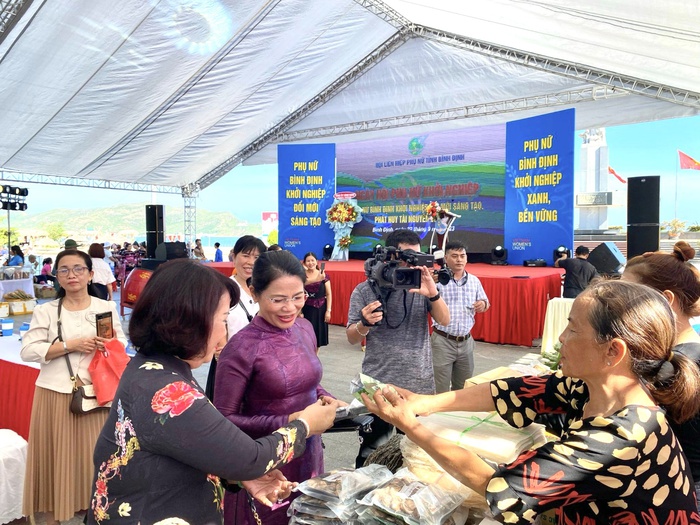 Bình Định: Lan toả tinh thần khởi nghiệp trong Ngày hội Phụ nữ Khởi nghiệp 2023 - Ảnh 3.