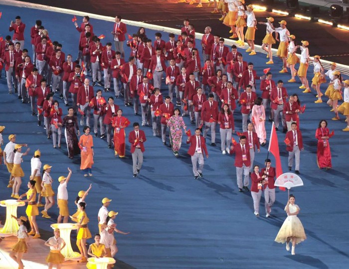 ASIAD 19 - Ngay sau lễ khai mạc, Đoàn thể thao Việt Nam có huy chương đầu tiên - Ảnh 6.