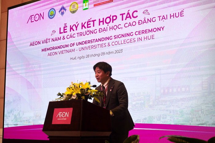 AEON Việt Nam ký kết hợp tác đào tạo nguồn nhân lực ngành bán lẻ Việt Nam - Ảnh 2.