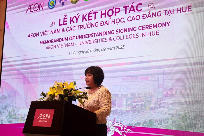 AEON Việt Nam ký kết hợp tác đào tạo nguồn nhân lực ngành bán lẻ Việt Nam - Ảnh 3.